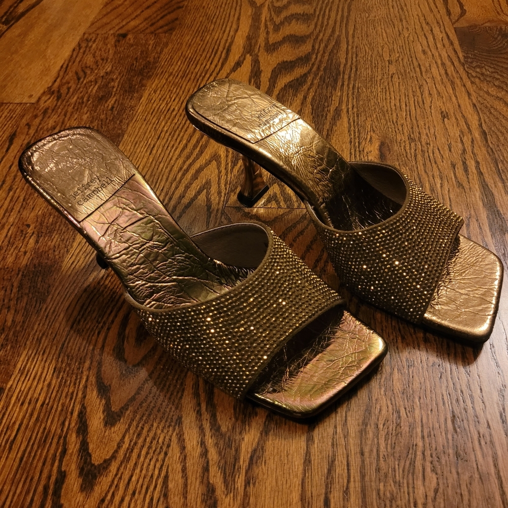 Women's Jeffrey Campbell Gold Shoes